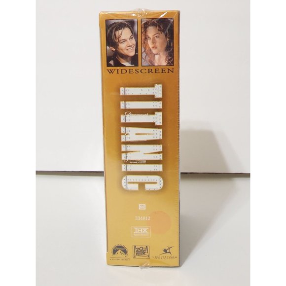 Titanic VHS 1998 2-Tape Set Widescreen Edition NEW SEALED THX Digitally Mastered - Picture 4 of 5